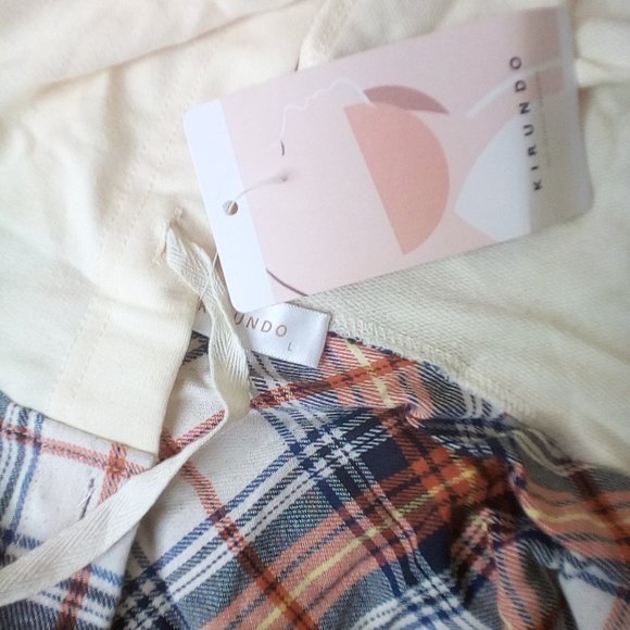 Women's 2022 Fall Long Sleeve Hooded Flannel Plaid Shirts Casual Lightweight But - Picture 5 of 7